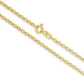 18ct Yellow Gold Belcher Chain 2.34mm 40cm