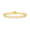 18ct Yellow Gold 0.50ct Diamond Bracelet
