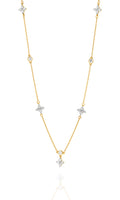 9ct Yellow Gold 0.90ct Diamond Necklace