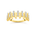 9ct Yellow Gold 0.14ct Diamond Ring